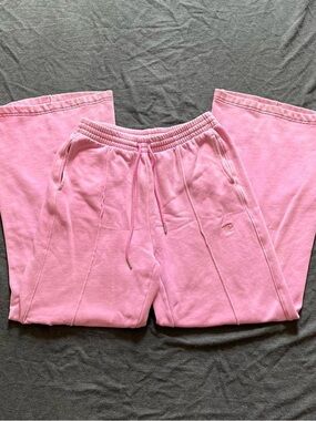 Victoria’s Secret PINK pink wide leg flare sweatpants